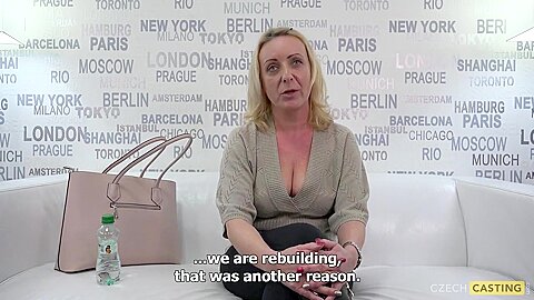 Sultry European Stepmommy Gerlinda Casting