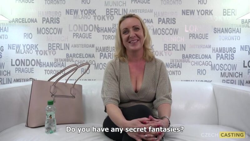 Sultry European Stepmommy Gerlinda Casting