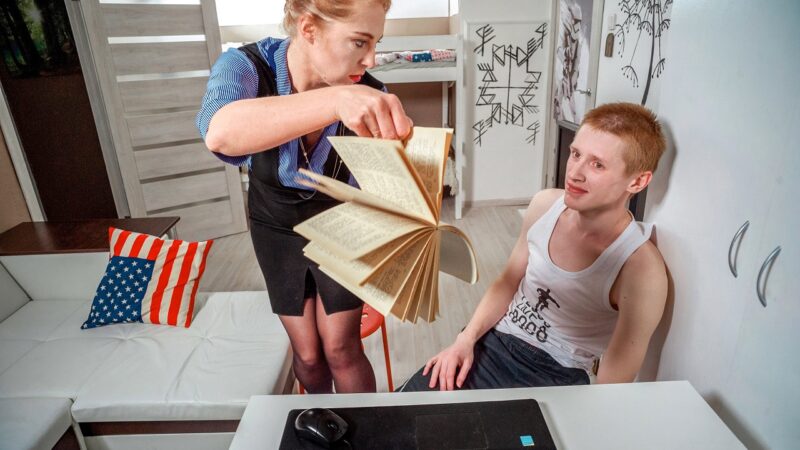 How My Brother Fucked A Tutor, Pretending To Be Dead - Vip4k