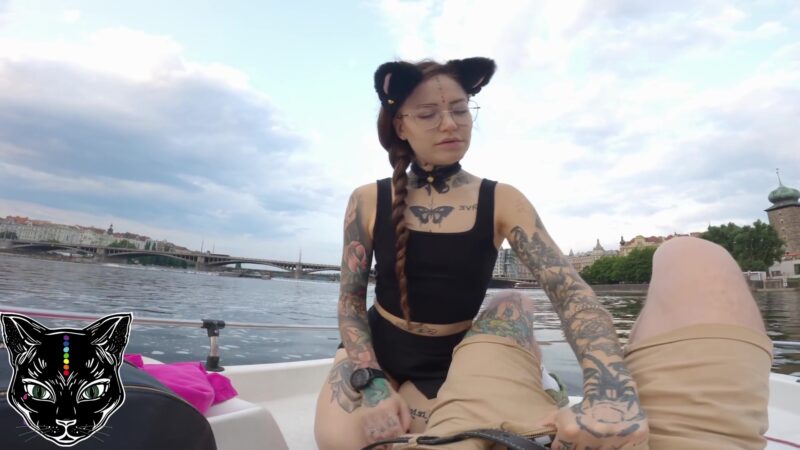Met A Cat Girl On A Boat And Decided To Fuck Her - Mari Galore