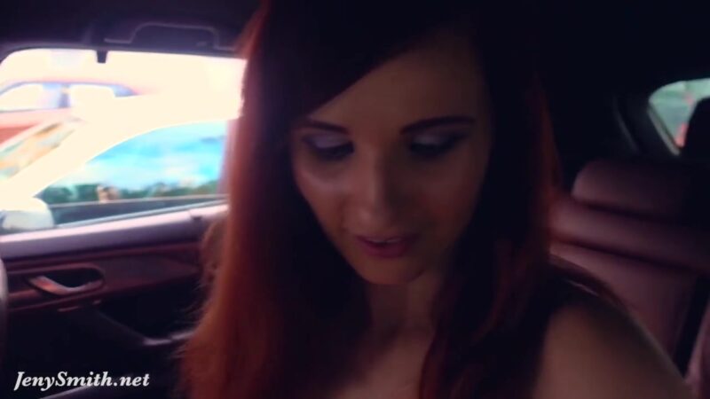 Jeny Smith was caught naked in a car twice