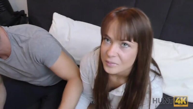 HUNT4K. Hunter helps teens 18+ to rent a room and bangs colleen for that