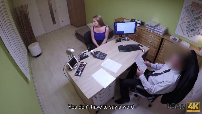 LOAN4K. student 18+ chick gives her pussy to stranger for necessary cash