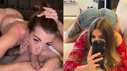 Hot Russian Babe Sucking BWC