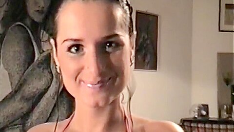 I Let Iveta Taste My Cock A Brunette Who Loves Masturbation And Greedily Licks My Head