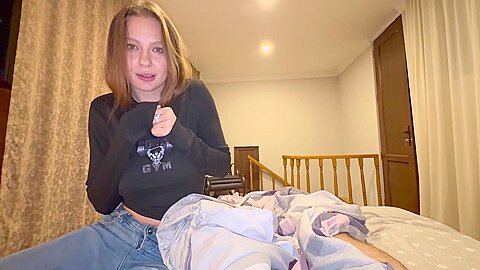 Pov: My Stepsister Saw Me Jerking Off To Anal Porn And She Really Wanted To Try It
