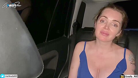 Hot mature mummy gave the taxi driver a naughty ride - XXX!