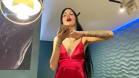 My Stepsister Changed Her Clothes And Invited Me To Fuck All Her Tight Holes