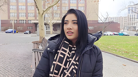 Hot Young Latina With Big Boops On The Street Agrees To Go For A Model Casting